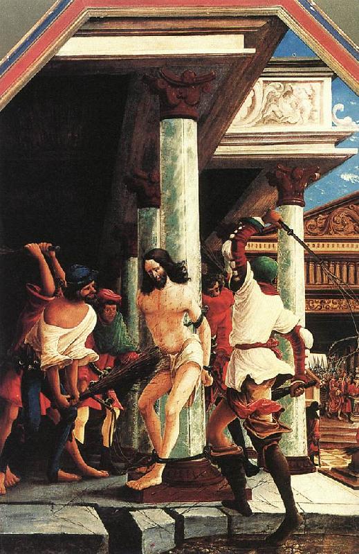 ALTDORFER, Albrecht The Flagellation of Christ  kjlkljk oil painting image